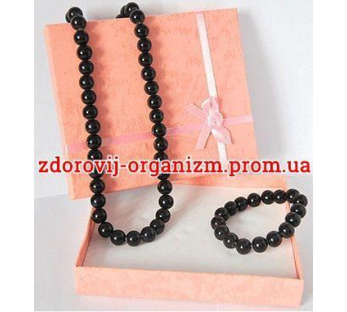 Набір прикрас з турмаліном Хао Ган (Паси та браслет) HaoGang