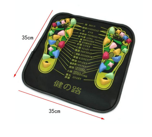 Масажний килимок для ніг із турмаліном