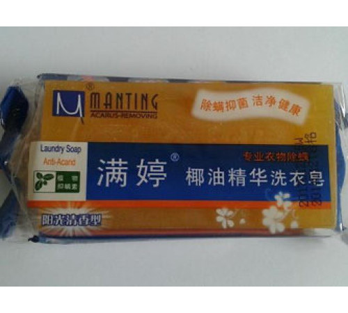 Мило Мантинг для одягу під час кліщів демодек із кокосовим молочком