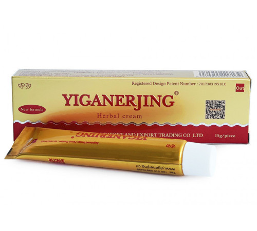 Мазь під час псоріазу, екземи, дерматиту Yiganerjing