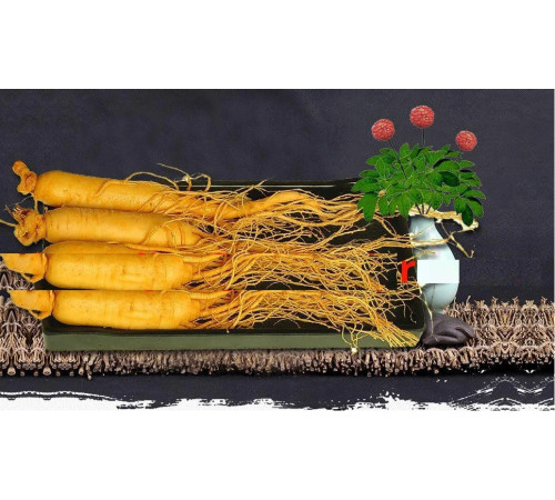 Справжній цілісний корінь Женьшеню (150 гм/шт) 10 років