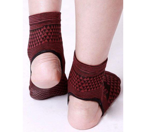 Бандаж на гомілковостоп (турмалінова накладка на гомілковостоп еластичний, пара) Вековий Схід