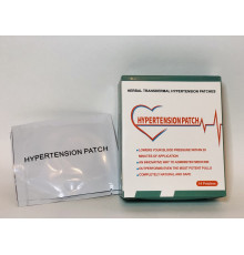 Пластир проти гіпертонії та тиску з турмаліном 14 шт.