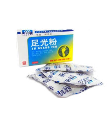 Турмаліновий терапевтичний порошок від грибка для ніг "Зу Гуан Сань" (Zu Guang San)