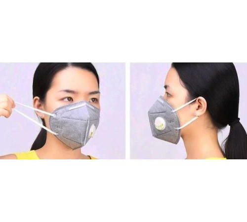 Захисна турмалінова респіраторна маска для обличчя