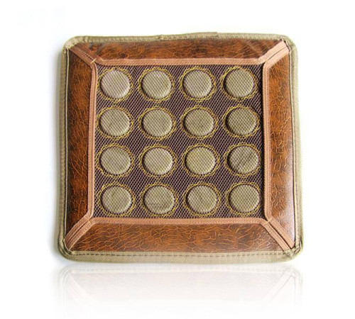 Килимок із нефриту з турмаліном для автомобільного, офісного або домашнього крісла