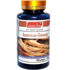 Американський женьшень, Гінкго 500 мг, 100 капсул