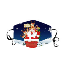 Захисна турмалінова маска «Різдвянський  Дед Мороз»