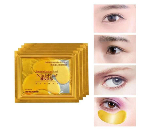Маска патчі для шкіри під очима із золотом 24K і колагеном