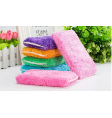 Бамбукова серветка для миття без миючих засобів c губкою