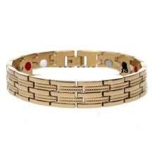 Турмаліновий магнітний браслет PENTACTIV GOLD Вековий Схід