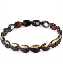 Магнітний браслет Pentactiv Black and Gold