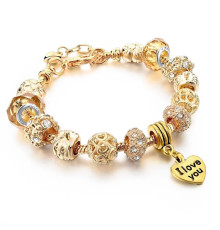 Браслет PANDORA серце