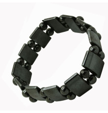 Біо магнітний браслет із гематитом, турмаліном і магнітами