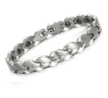 Магнітний терапевтичний сталевий браслет із турмаліном Вінтаж