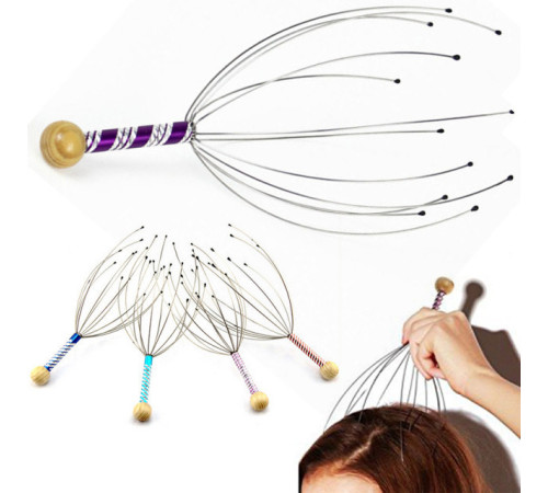 Масажер для голови Масажер Восьминіг для зняття стресу