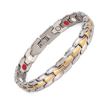 Турмаліновий браслет із германієм, магнітами та ІЧ 4В1