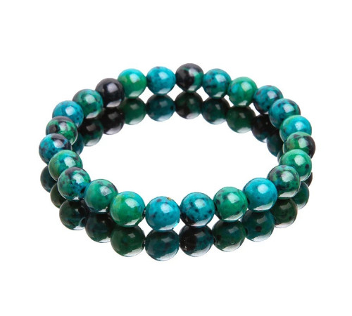 Браслет з австралійського малахіту для терапії цукрового діабету