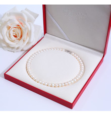 Перлове намисто з морських білих перлів Akoya Клас AAA