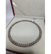 Перли натуральний Малазійський лавандовий клас ААА