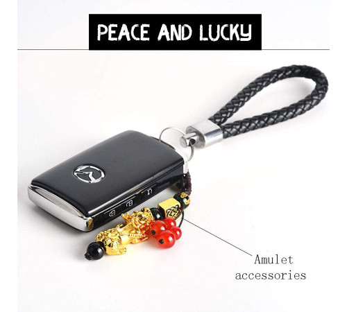 Брелок для ключів Підвіска Пі Яо для ключів від автомобіля для залучення удачі багатства
