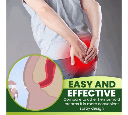 Спрей проти геморою натуральний трав'яний
