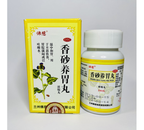 Бурштин Xiang Sha Yang Wei Wan для здоров'я шлунка Сян Ша Лю Цзюнь Вань (Xiang Sha Liu Jun Wan)