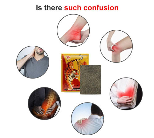 Тигровий пластир від ревматизму, від болю в суглобах із тигровим бальзамом