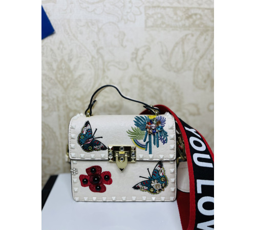 Сумка з кристалами Swarovski