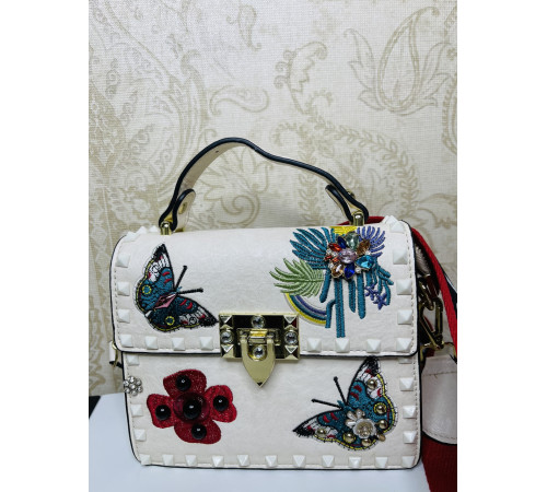 Сумка з кристалами Swarovski