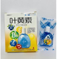 Глазурні краплі з вітамінами від втоми та почервоніння очей, для фокусування очі покращують зір