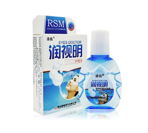 Очні краплі при склоподібному помутнінні, атрофія зорового нерва, від катаракти та глаукоми