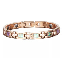 Турмаліновий браслет із магнітами, титаном і германієм Bio Energy 5в1