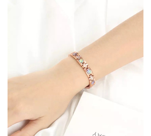 Турмаліновий браслет із магнітами, титаном і германієм Bio Energy 5в1