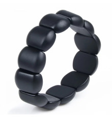 Браслет Б'янішені з чорного нефриту Тибет