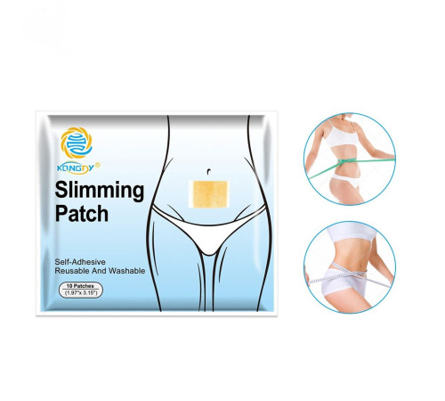 Турмаліновий пластир для зниження ваги та корекції фігури Slimming Patch 10 шт.