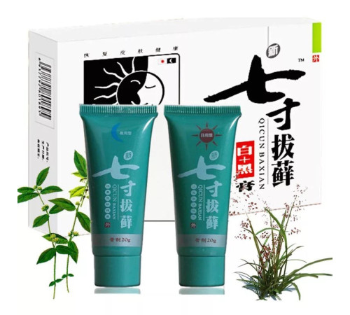 Мазь у разі псоріазу дерматиту й кліщі Басяньгао Цицунь Басюань Гао Qi Cun Ba Xian Gao