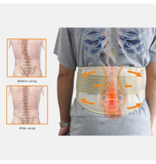 Турмаліновий Титановий Ортопедичний самонагрівальний пояс для зняття болю в попереку, турбота про здоров'я
