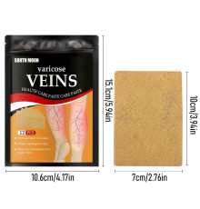 Пластир проти варикозного розширення вен із турмаліном, полегшення болю в ногах, набряк, пластир із дощовим червом