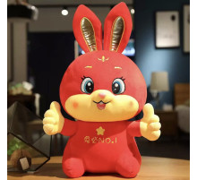 Іграшка Кролик Талісман для удачі, Здоров'я, Благопопроміня на 2023 рік у Китайському стилі для захисту дому