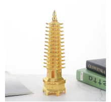 Пагода Велика Золотий найсильніший активатор для кар'єри та успішної реалізації всіх ваших проєктів 26 см