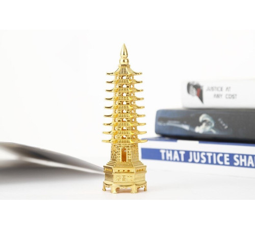 Пагода Велика Золотий найсильніший активатор для кар'єри та успішної реалізації всіх ваших проєктів 26 см