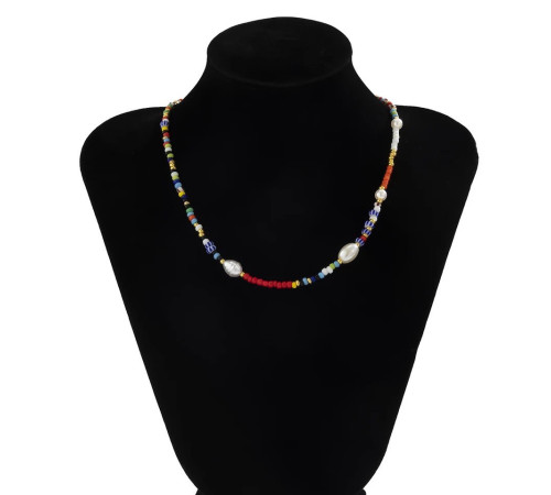 Чокер намисто з різнобарвними намистинами для краси та молодості