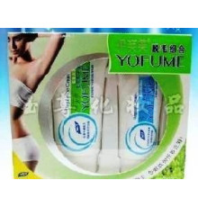 Крем під час депіляції + зволожувальний крем Вековий Схід 999 Три дев'ятки