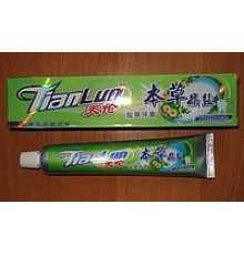 Зубна паста на основі натуральних трав і рідкого турмаліну