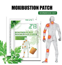 Турмаліновий пластир з екстрактом полину та імбиром знеболювальний знімає біль на всіх ділянках тіла 6 шт.