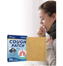 Пластир Інфрачервоний проти кашлю, хронічного бронхіту, а також застудними недугами астму 6 штук