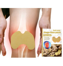 Ортопедичний турмаліновий пластир, що зігріває знеболювальний з Імбиром 12 штук