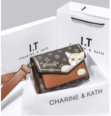 Брендова Сумка з Чотирилисним Клевером і Щасливий Кіт Манекі для Подвійної удачі