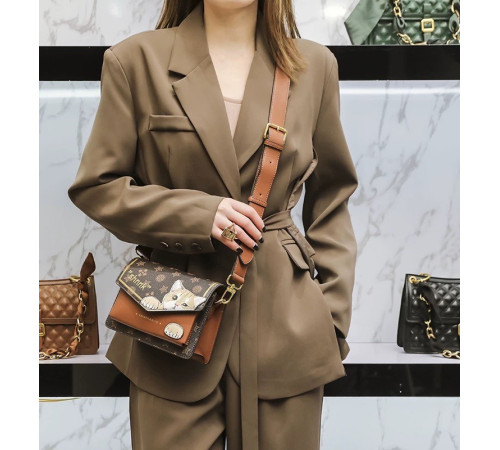 Брендова Сумка з Чотирилисним Клевером і Щасливий Кіт Манекі для Подвійної удачі